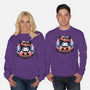 Cute Little Pumpkin-Unisex-Crew Neck-Sweatshirt-glitchygorilla