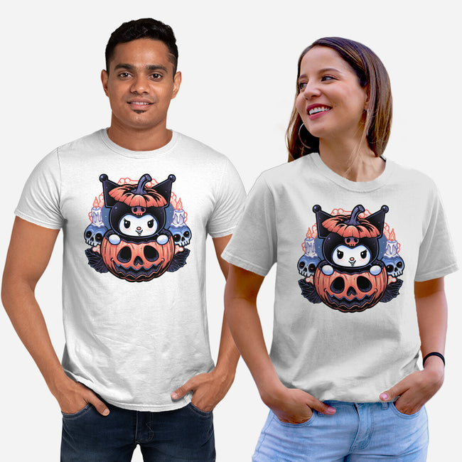 Cute Little Pumpkin-Unisex-Basic-Tee-glitchygorilla