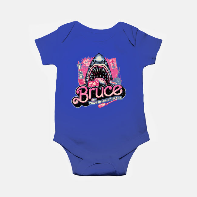 The Pride Of Amity Island-Baby-Basic-Onesie-glitchygorilla