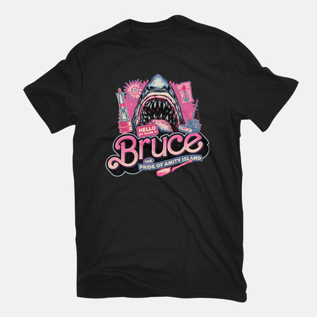 The Pride Of Amity Island-Womens-Basic-Tee-glitchygorilla