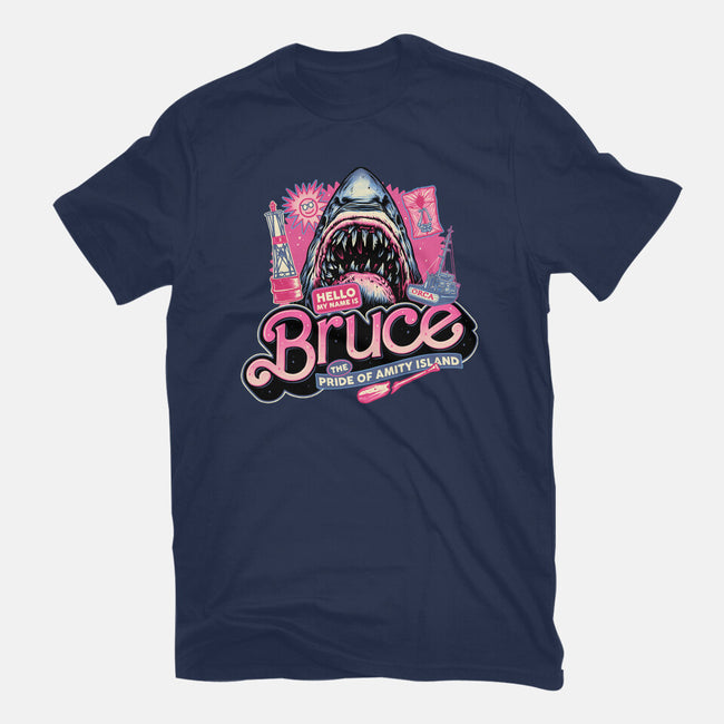 The Pride Of Amity Island-Womens-Basic-Tee-glitchygorilla