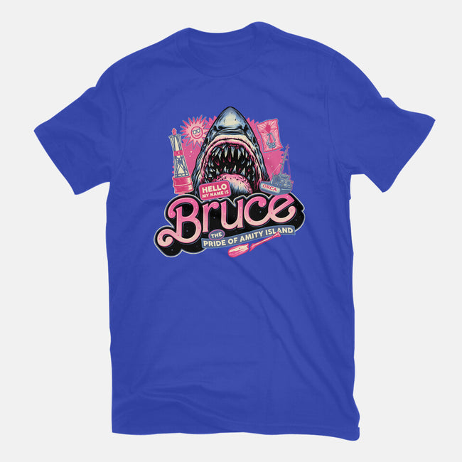 The Pride Of Amity Island-Womens-Basic-Tee-glitchygorilla