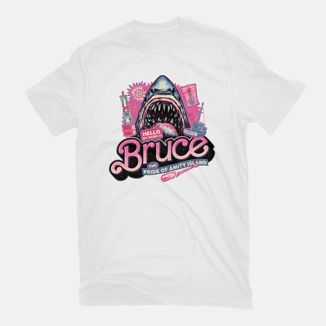 The Pride Of Amity Island-Womens-Fitted-Tee-glitchygorilla