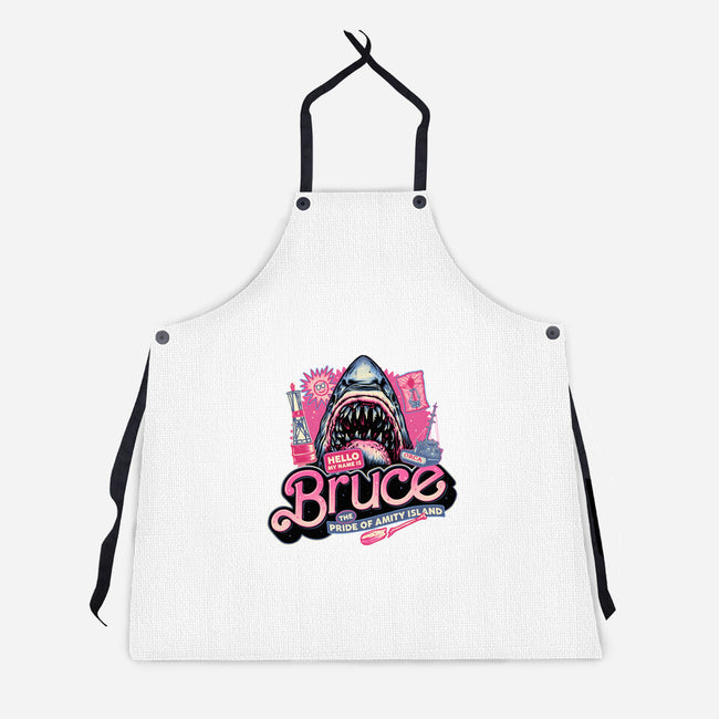 The Pride Of Amity Island-Unisex-Kitchen-Apron-glitchygorilla