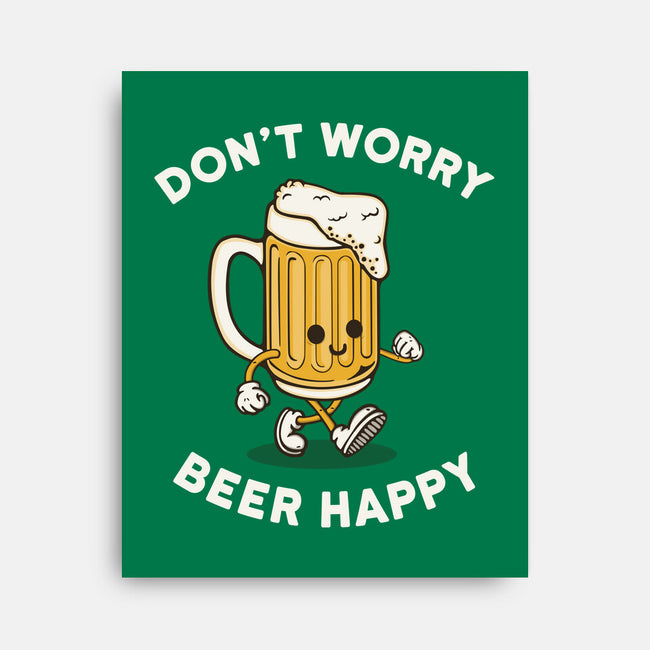 Beery Happy-None-Stretched-Canvas-Melonseta