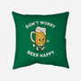 Beery Happy-None-Removable Cover w Insert-Throw Pillow-Melonseta