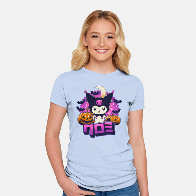 Halloween Cutie-Womens-Fitted-Tee-rmatix