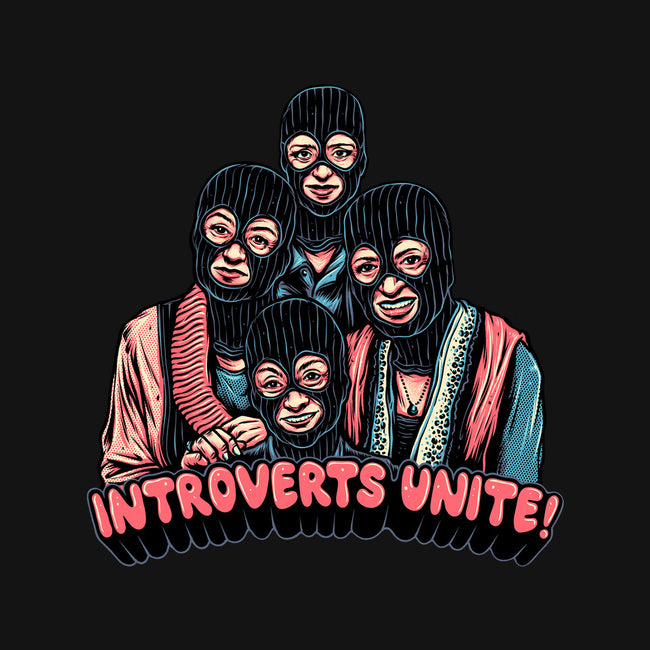 Introverts Unite-Womens-V-Neck-Tee-glitchygorilla