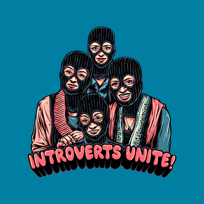 Introverts Unite-Womens-Basic-Tee-glitchygorilla