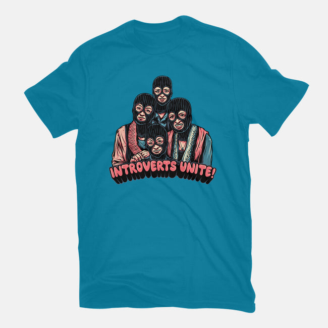 Introverts Unite-Mens-Basic-Tee-glitchygorilla