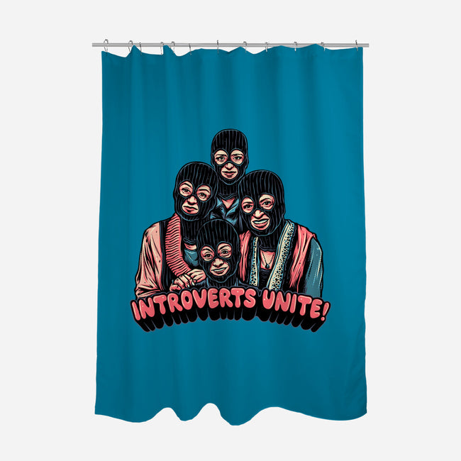 Introverts Unite-None-Polyester-Shower Curtain-glitchygorilla