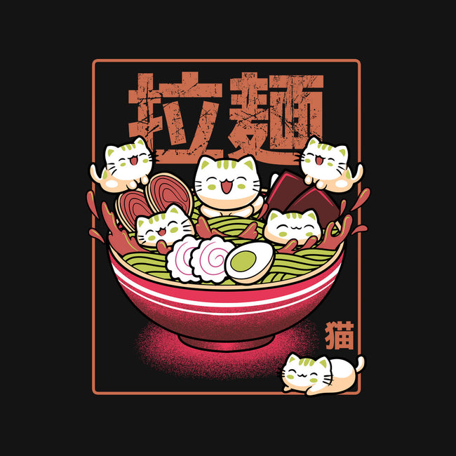 Neko And Ramen-Mens-Long Sleeved-Tee-Astrobot Invention