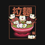 Neko And Ramen-Womens-V-Neck-Tee-Astrobot Invention