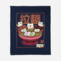 Neko And Ramen-None-Fleece-Blanket-Astrobot Invention