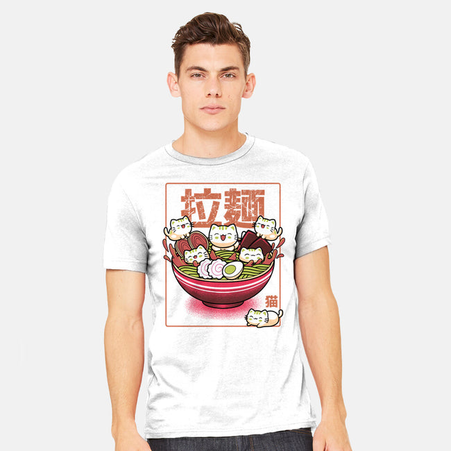 Neko And Ramen-Mens-Heavyweight-Tee-Astrobot Invention