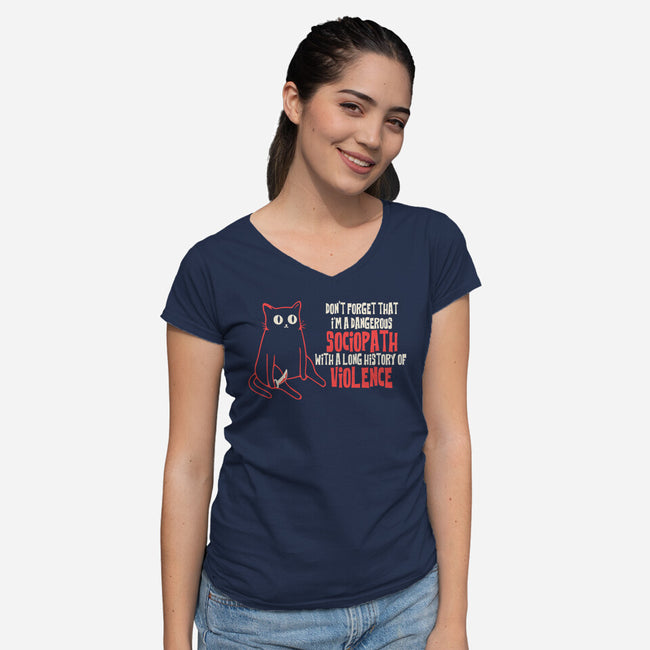 Sociopath-Womens-V-Neck-Tee-turborat14