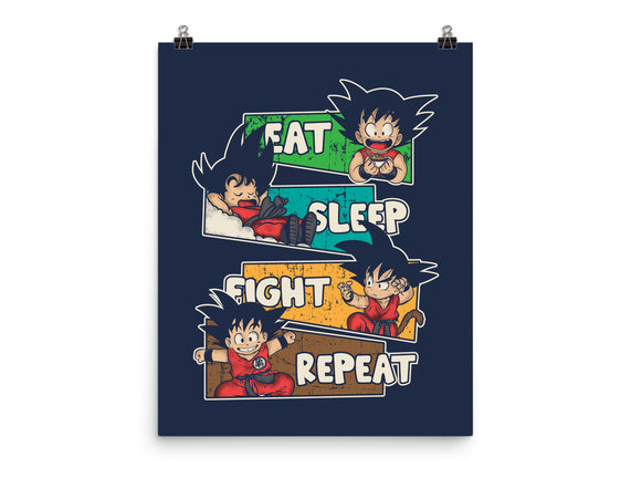 Eat Sleep Fight Repeat