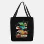 Eat Sleep Fight Repeat-None-Basic Tote-Bag-turborat14