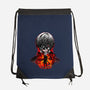 One-Eyed King-None-Drawstring-Bag-hypertwenty