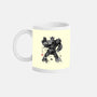 Yellow Bumble Sumi-e-None-Mug-Drinkware-DrMonekers