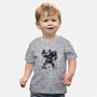 Yellow Bumble Sumi-e-Baby-Basic-Tee-DrMonekers