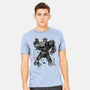 Yellow Bumble Sumi-e-Mens-Heavyweight-Tee-DrMonekers