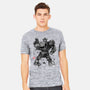 Yellow Bumble Sumi-e-Mens-Heavyweight-Tee-DrMonekers