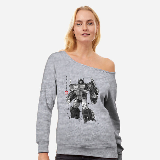 Convoy Sumi--Womens-Off Shoulder-Sweatshirt-DrMonekers