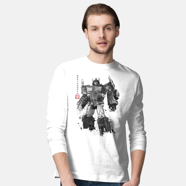 Convoy Sumi--Mens-Long Sleeved-Tee-DrMonekers