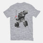 Microcassette Recorder Sumi-e-Womens-Fitted-Tee-DrMonekers