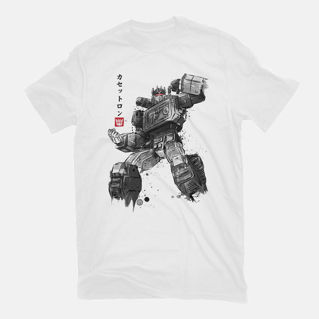 Microcassette Recorder Sumi-e-Mens-Heavyweight-Tee-DrMonekers