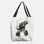 Microcassette Recorder Sumi-e-None-Basic Tote-Bag-DrMonekers