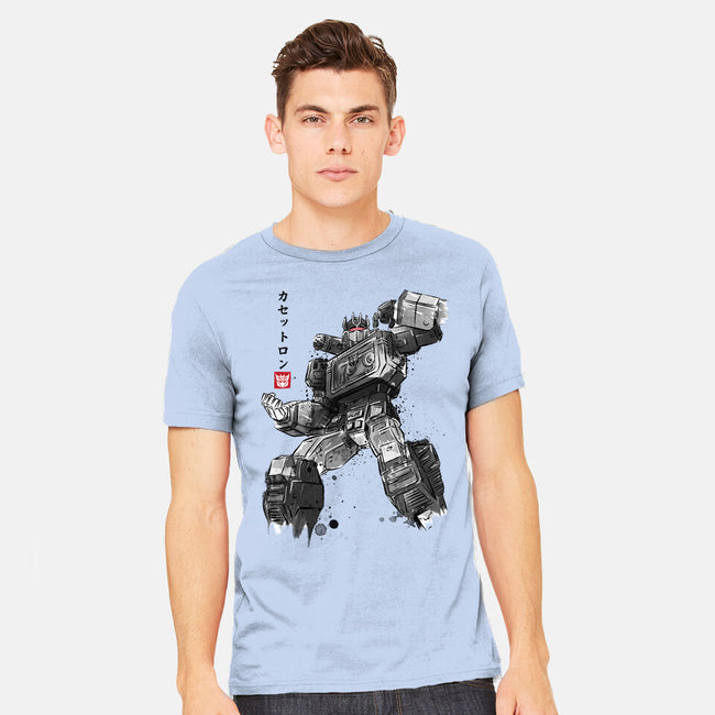 Microcassette Recorder Sumi-e-Mens-Heavyweight-Tee-DrMonekers