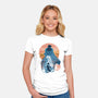 Ukiyo-e Sokka-Womens-Fitted-Tee-dandingeroz