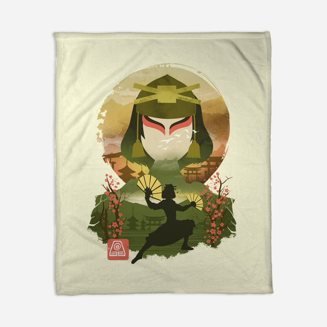 Ukiyo-e Suki-None-Fleece-Blanket-dandingeroz