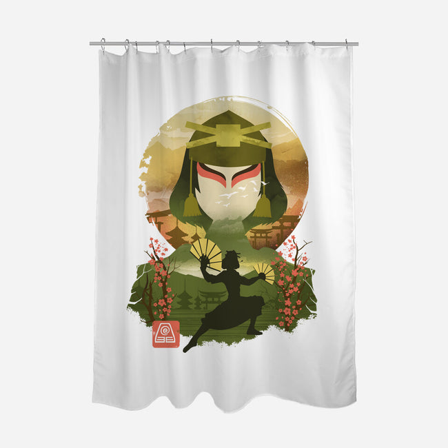 Ukiyo-e Suki-None-Polyester-Shower Curtain-dandingeroz