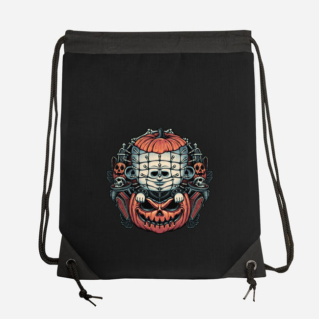 Cute Little Pinhead-None-Drawstring-Bag-glitchygorilla