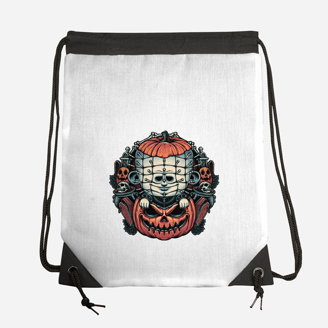 Cute Little Pinhead-None-Drawstring-Bag-glitchygorilla