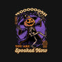 Spooky Pumpkin Wizard-Womens-V-Neck-Tee-Studio Mootant