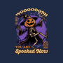 Spooky Pumpkin Wizard-Womens-Fitted-Tee-Studio Mootant