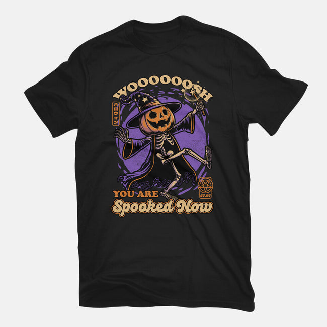 Spooky Pumpkin Wizard-Mens-Premium-Tee-Studio Mootant