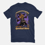 Spooky Pumpkin Wizard-Unisex-Basic-Tee-Studio Mootant