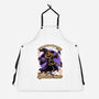 Spooky Pumpkin Wizard-Unisex-Kitchen-Apron-Studio Mootant