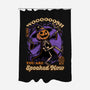 Spooky Pumpkin Wizard-None-Polyester-Shower Curtain-Studio Mootant