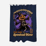 Spooky Pumpkin Wizard-None-Polyester-Shower Curtain-Studio Mootant