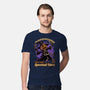 Spooky Pumpkin Wizard-Mens-Premium-Tee-Studio Mootant