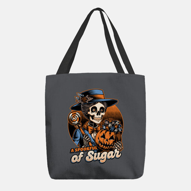 Halloween Spooky Sugar-None-Basic Tote-Bag-Studio Mootant