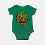 Halloween Pumpkin God-Baby-Basic-Onesie-Studio Mootant