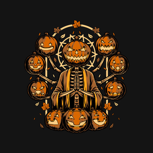 Halloween Pumpkin God-Mens-Long Sleeved-Tee-Studio Mootant