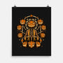 Halloween Pumpkin God-None-Matte-Poster-Studio Mootant